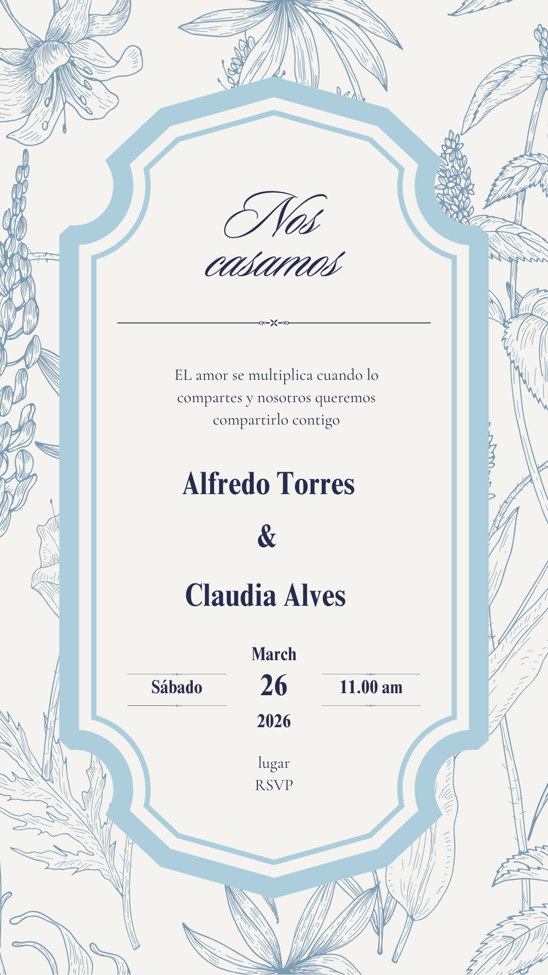 Plantilla Editable - Modelo Claudia