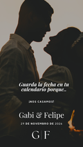 Plantilla Editable - Save the Date Gabi